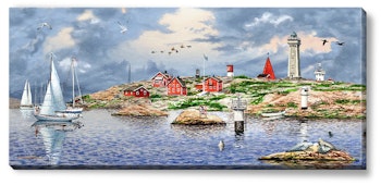 Canvas Göteborg Vinga 112 x 50 x 2,5 cm.