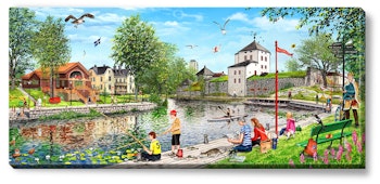 Canvas Nyköping 112 x 50 x 2,5 cm.