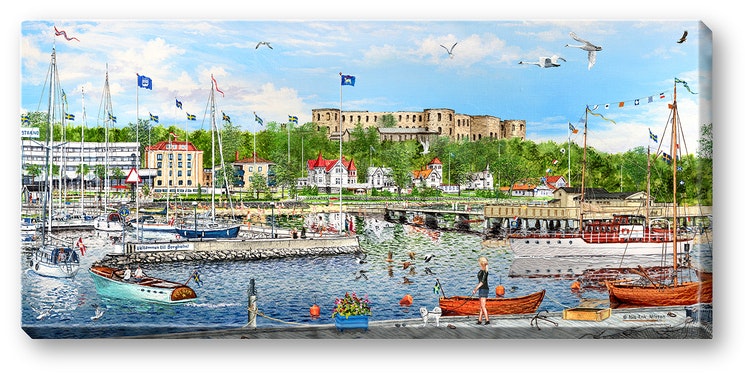 Canvas Borgholm 64 x 29 x2 cm
