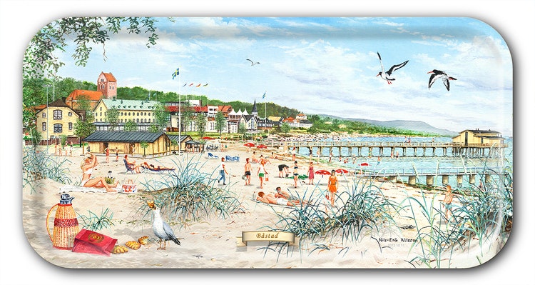 Bricka Båstad 43 x 22 cm