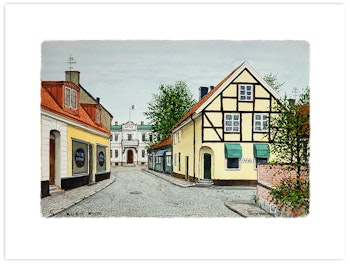 Tryck Laholm Storgatan 40 x 30 cm