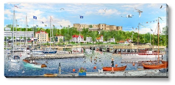 Canvas Borgholm 112 x 50 x 2,5 cm.