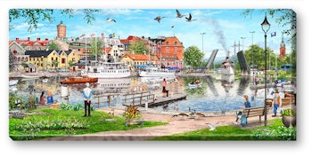 Canvas Trollhättan 64 x 29 x 2 cm.