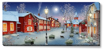 Canvas Grythyttan Vinter 112 x 50 x 2,5 cm.