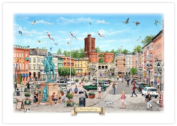 Tallriksunderlägg Helsingborg
