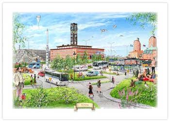Tallriksunderlägg Kiruna Sommar