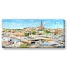 Canvas Lysekil Sommar 64 x 29 x 2 cm.