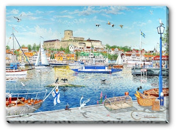 Canvas Marstrand Sommar 70 x 50 x 3 cm