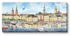Canvas Stockholm Skeppsbron 64 x 29 x 2 cm.