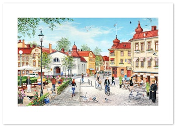 Poster Göteborg Majorna 70 x 50 cm
