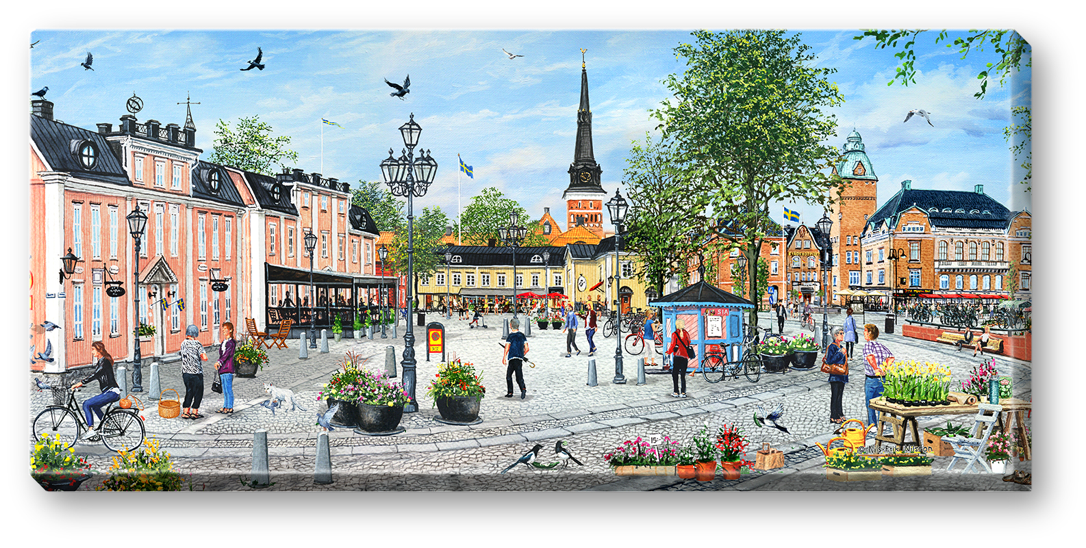 Canvas Västerås 64 x 29 x 2 cm.