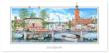 Vykort Stockholm Strömsborg Stadshus