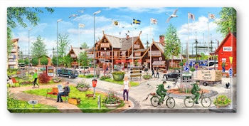 Canvas Boden 64 x 29 x 2 cm.