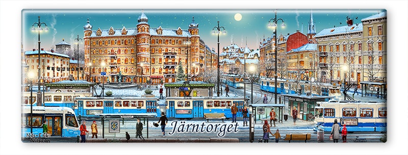 Magnet Göteborg Järntorget Vinter
