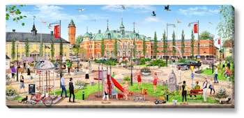 Canvas Haparanda 112 x 50 x 2,5 cm.