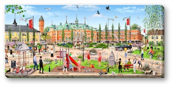 Canvas Haparanda 64 x 29 x 2 cm.
