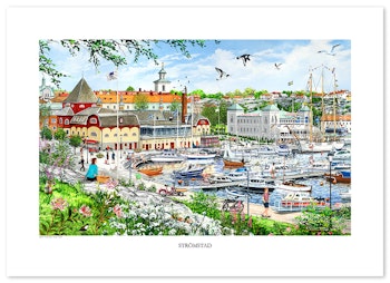 Poster Strömstad 70 x 50 cm