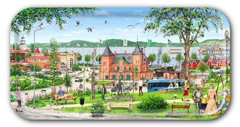 Bricka 43 x 22 cm Ulricehamn