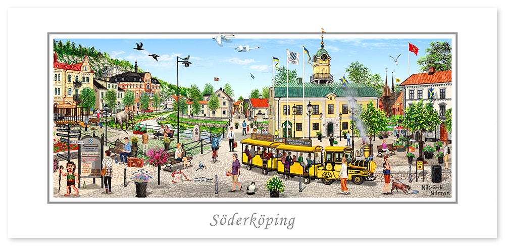 Vykort Söderköping