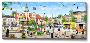 Canvas Karlshamn 112 x 50 x 2,5 cm.