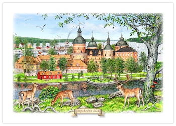 Tallriksunderlägg Mariefred Gripsholm Höger