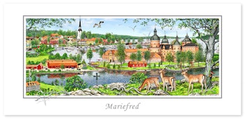 Vykort Mariefred
