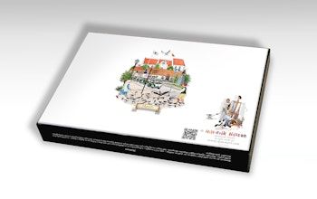 Skanörpussel  68 x 48 cm. 1000 bitar