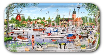 Bricka Strängnäs 43 x 22 cm