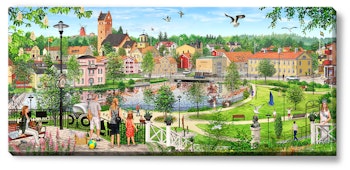 Canvas Torshälla 112 x 50 x 2,5 cm.