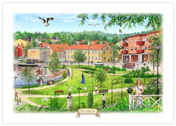 Tallriksunderlägg Torshälla Höger