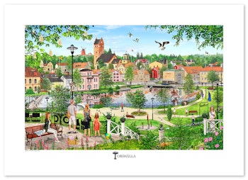 Poster Torshälla 70 x 50 cm