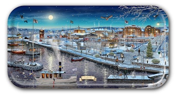 Bricka Vinter Ludvika 43 x22 cm