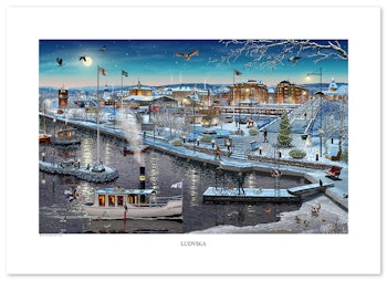 Poster Vinter Ludvika 70 x 50 cm
