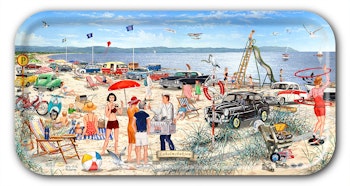 Bricka Laholmsbukten 1959 43 x 22 cm