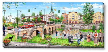 Canvas Värnamo 112 x 50 x 2,5 cm.