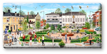 Canvas Nybro 64 x 29 x 2 cm.