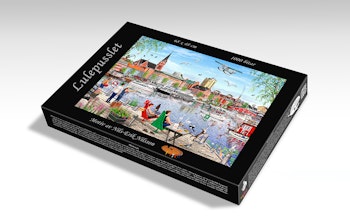 Luleåpussel  68 x 48 cm. 1000 bitar