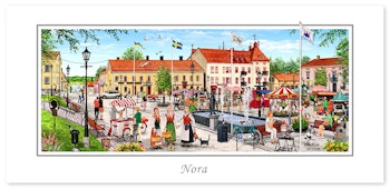Vykort Nora