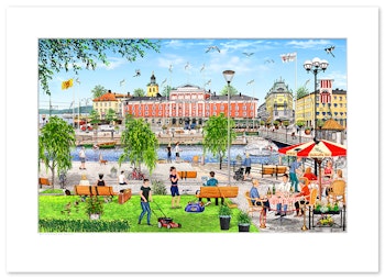 Poster Jönköping 70 x 50 cm