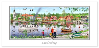 Vykort Lindesberg