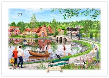 Tallriksunderlägg Lindesberg Höger