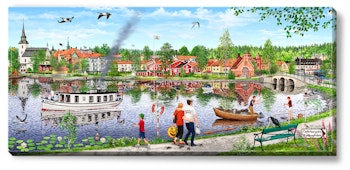 Canvas Lindesberg 112 x 50 x 2,5 cm.