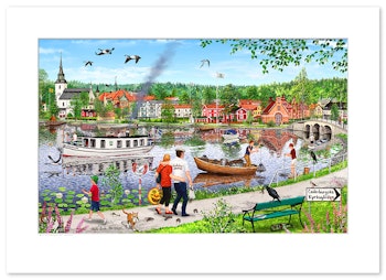 Poster Lindesberg 70 x 50 cm