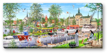 Canvas Vadstena 64 x 29 x 2 cm.