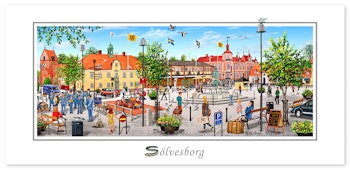 Vykort Sölvesborg