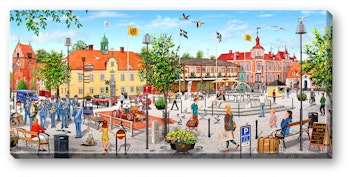 Canvas Sölvesborg 64 x 29 x 2 cm.