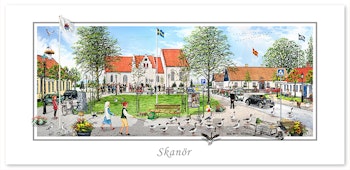Vykort Skanör
