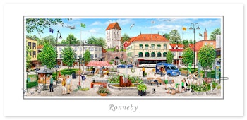 Vykort Ronneby