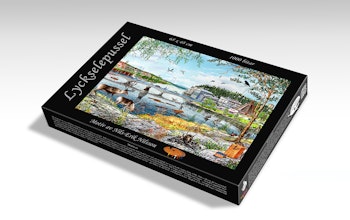 Lyckselepussel  68 x 48 cm. 1000 bitar