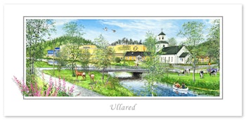 Vykort Falkenberg - Ullared